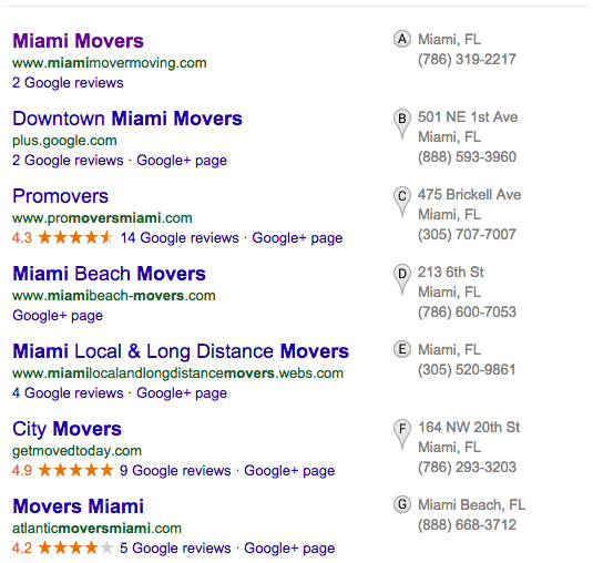 Paloma de Miami Movers
