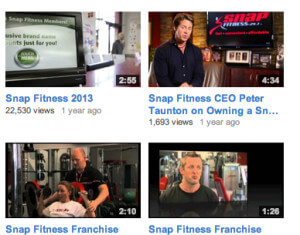Videos de fitness publicados por snap fitness