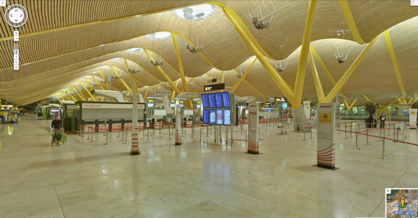 Google Street View Madrid Aeropuerto