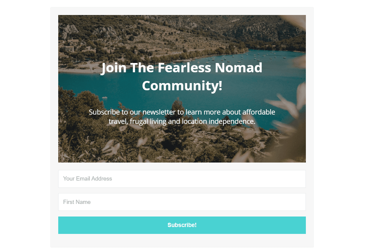CÃ³mo crear una estrategia de marketing para boletines: ejemplo de Fearless Nomad