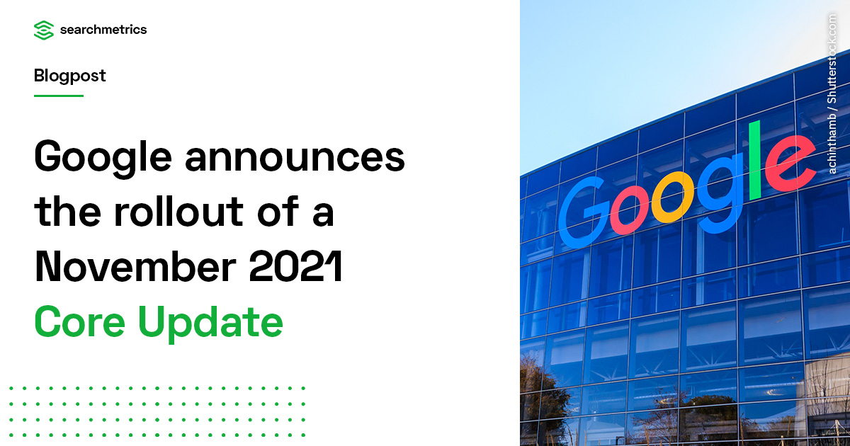 Actualización principal de noviembre de 2021 de Google