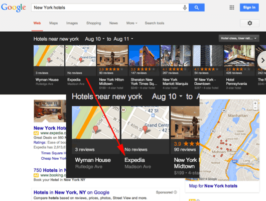 google-pigeon-expedia-hotel