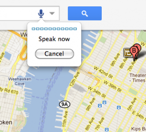 Google Maps, ahora con búsqueda por voz