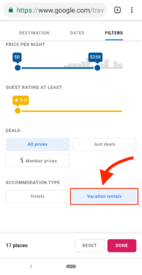 google_vacation_rental_filter_mobile