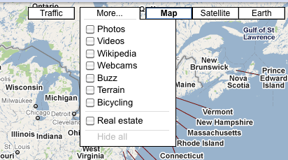 La nueva leyenda de Google Maps expone más contenido, incluido Google Earth