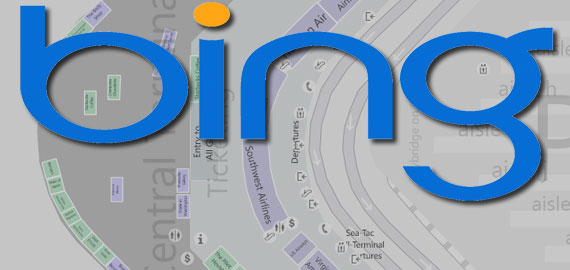 Los nuevos mapas de aeropuertos de Bing tienen como objetivo facilitar los viajes aéreos