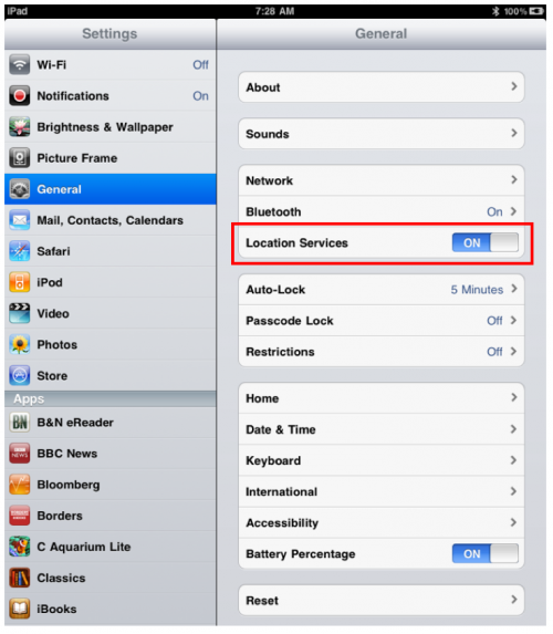 Privacidad, uso compartido de la ubicación y exclusión voluntaria en los iDevices de Apple